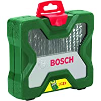 Bosch X-Line - Maletín de 33 unidades para taladrar y atornillar